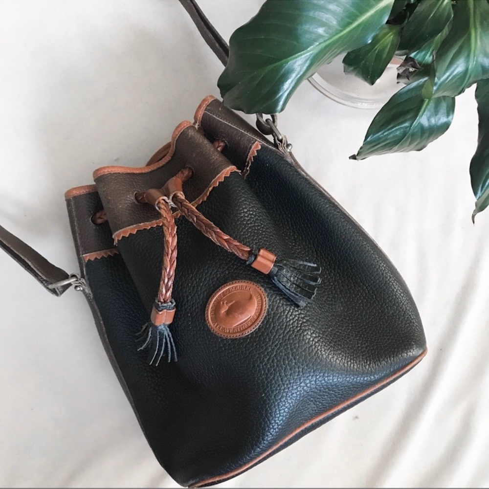 Authentic Dooney & Bourke AWL Teton Bucket Bag